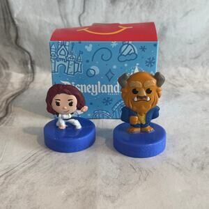 Disneyland 70 McDonalds Happy Meal Toys- The Beast and Princess Leia